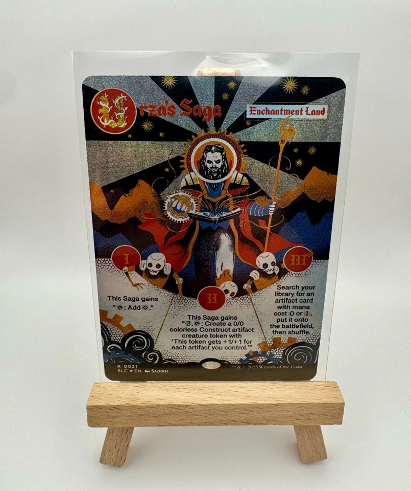 FOIL - Urza's Saga - Encyclopedia Secret Lair Magic the Gathering MTG - Image 1 of 1