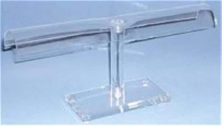 BRAZALETE ACRÍLICO SEMICIRCULAR NUEVO 11,5" LARGO Foto 1 de 1