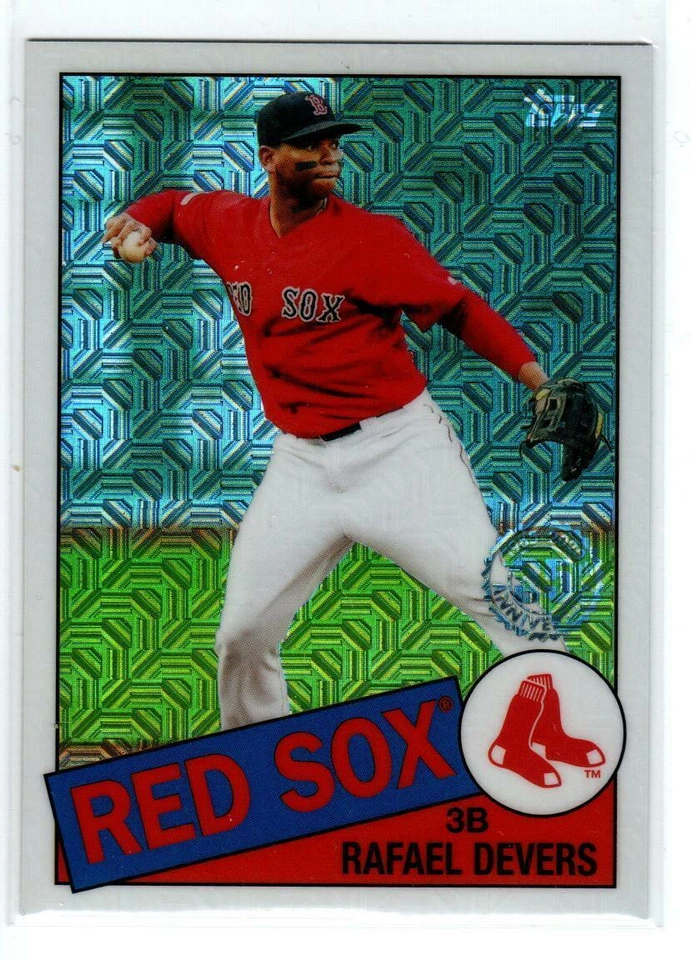 2020 Topps '85 Topps Silver Pack Chrome #85C5 Rafael Devers (ref 172301) - Image 1 of 1