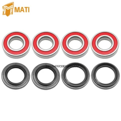 Kit de cojinetes y sellos de rueda trasera para Yamaha Rhino 450 YXR450F 2006 2007 2008 2009 Foto 1 de 4