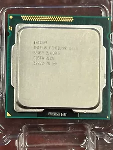 Intel Pentium Dual-Core G620 SR05R 2.60GHz 3MB LGA-1155 Desktop CPU - Picture 1 of 1