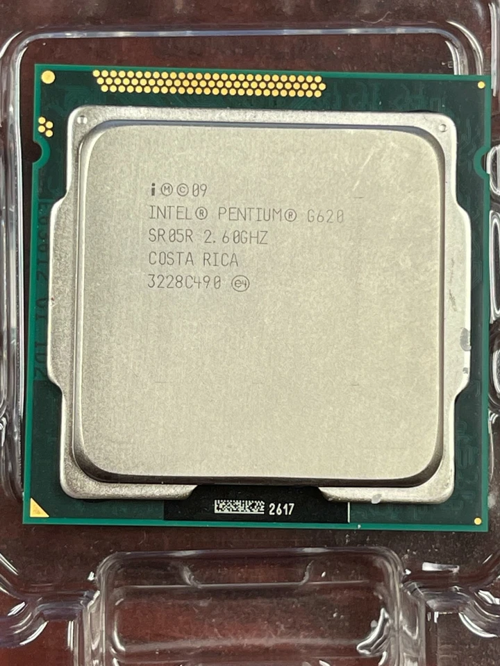 Intel Pentium Dual-Core G620 SR05R 2.60GHz 3MB LGA-1155 Desktop CPU - Image 1 of 1