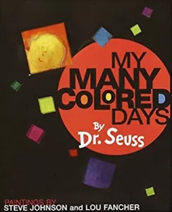 My Many Colored Days by Dr. Seuss (1996, Hardcover) Book Illustrated - Foto 1 di 1