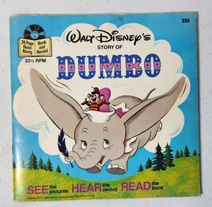 Vintage 1977 Story Of Dumbo Hear, See, Read - Bild 1 von 8