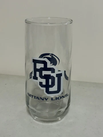 Vintage Penn State Nittany Lions 16oz Swirled Glass Big 10 Cover