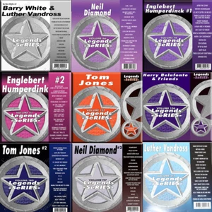 Legend Karaoke 9 CD+G Tom Jones,Neil Diamond,Luther Vandross,Englebert,Harry B - Picture 1 of 9