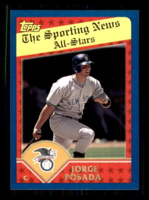 2003 Baseball Topps Jorge Posada New York Yankees #363 AS - Image 1 of 2