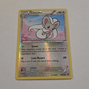 Holograma inverso Cinccino 88/124 Pokemon XY Fates Collide - Imagen 1 de 2