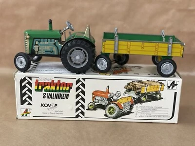 1970s Kovap Zetor, Traktor S Valnikem, Czechoslovakia, Diecast & Tin, In Box - Image 1 of 4