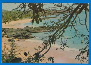 São Thomé e Principe, Conchas Beach, Portugal Kolonial, Vintage Postkarte - Bild 1 von 2