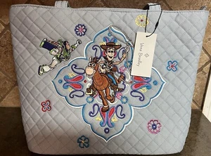 ๐ Vera Bradley x Disney Pixar Toy Story Small Tote Bag Purse Andy's Room - Picture 1 of 7