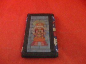 Super Mario Bros. Lenticular Hologram Wallet Avon Nintendo NES Trifold *DAMAGED*