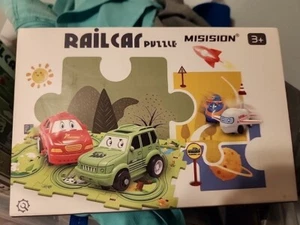 Mission Rail Car Space Puzzle And Plane For Ages 3+ - Picture 1 of 2