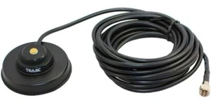 3" Black Magnet Mount NMO For Motorola Mobile Radio Antenna MiniUHF 1233muhf NEW - Picture 1 of 2