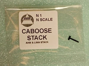 CABOOSE SMOKE STACK (SMOKE JACK) AHM/LIMA REPLACEMENT STACK NEW N SCALE PLASTIC - Picture 1 of 5