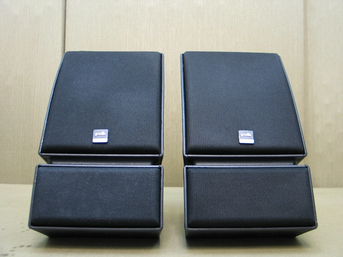 Polk Monitor Series 2 Bookshelf Speakers In Good Working Condition