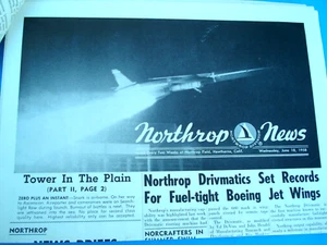 35 Issues NORTHROP NEWS 1958 Company magazine news Hawthorne CA T-39 / Snark - Picture 1 of 11