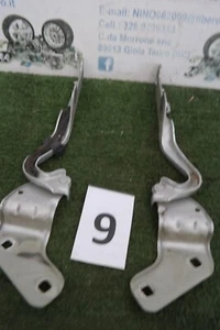 COPPIA CERNIERA COFANO SINISTRA DESTRA RENAULT CLIO 3 719033/34 - Imagen 1 de 5