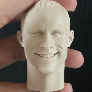 1:6 Heath Ledger Joker Head Sculpt Carved Model Fit 12" Male Action Figure Toy - Picture 1 of 5