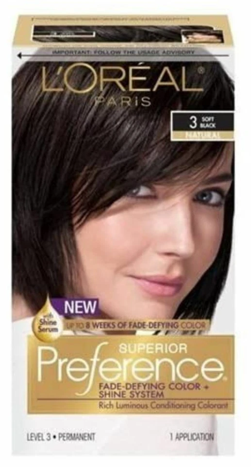 L'oreal Superior Preference 3 Soft Black Natural 1 Each