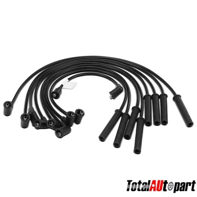 Juego de 9 cables de bujía para Ford F-100 1975-1976 F-150 F-350 F-250 F-500 Torino Foto 1 de 4