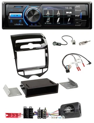 JVC Bluetooth Lenkrad USB DAB Autoradio für Hyundai ix20 ab 2010 autom. Klima - Bild 1 von 4
