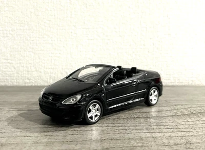 Peugeot 307cc 2003 coche convertible escala 1/43 nuevo modelo diecast negro coleccionistas Foto 1 de 4