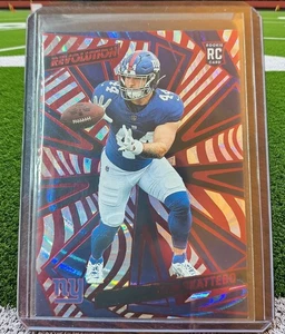 Cam Skattebo 2025 Panini Revolution Football Rookie Card Red Swirl #207 - Picture 1 of 3