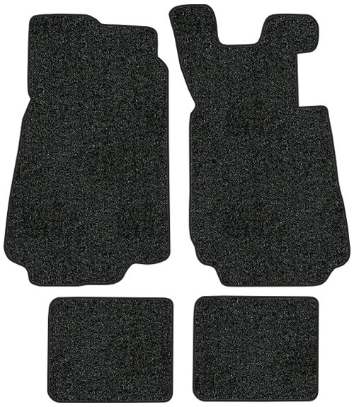 1985-1986 BMW 524td Floor Mats - 4pc - Cutpile - Image 1 of 2
