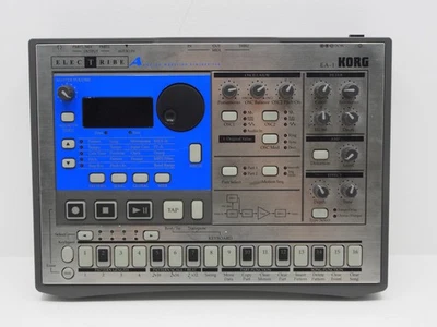 KORG EA-1 Electribe Analog Modeling Synthesizer Silver Tested Working - Image 1 of 4