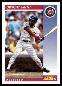 1992 Score Dwight Smith Chicago Cubs #612 - Picture 1 of 2
