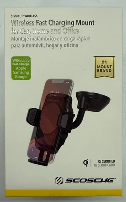 Scosche "Wireless Fast Charging Mount for Car, Home and Office" (WDQ2M3-SP1) - Image 1 of 4