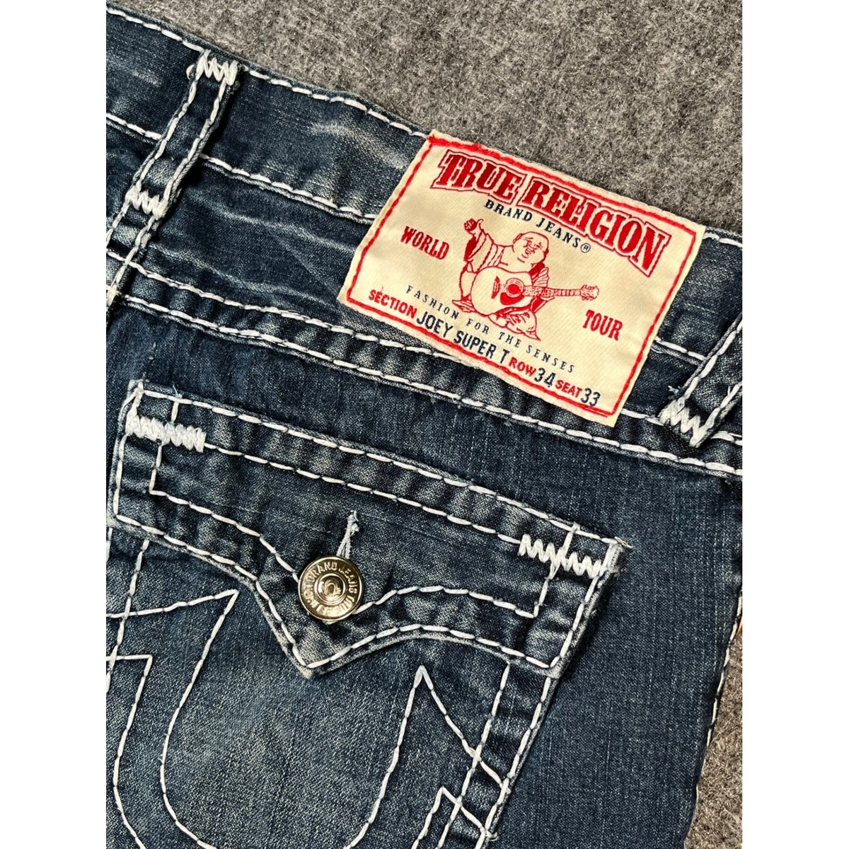 True Religion Joey Super T Jeans for Men for sale - eBay