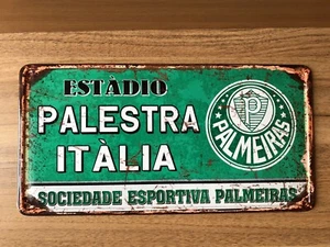 Letrero de metal FC Palmeiras vintage FC Palmeiras hogar Palmeiras fútbol decoración de pared - Imagen 1 de 17