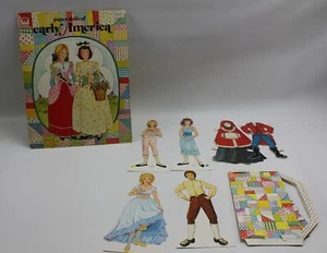 Vintage Early America Paper Doll 1975 - Picture 1 of 2