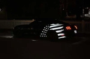 Reflective Stars & Bars Body Graphics (2015-2023 Mustang) - Picture 1 of 5
