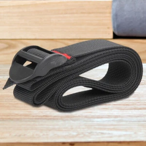 Nylon Packing Strap Lightweight Luggage Bundling Belts Black Travel Kits -AU - Picture 1 of 4