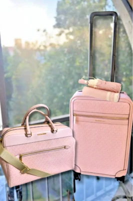 Michael Kors Small Trolley Suitcase Luggage Duffle Bag Umbrella For Travel Trip - Image 1 of 4