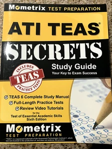 ATI TEAS Secrets Study Guide: TEAS 6 - Paperback, by TEAS Exam Secrets - Good - Picture 1 of 2