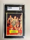 1957 Topps Basketball #17 Bob Cousy Boston Celtics RC Rookie SGC VG 3