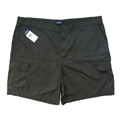 Chaps Ralph Lauren Cargo Shorts Mens 46B 46 Dark Gray Big&Tall Cotton NWT - Image 1 of 4