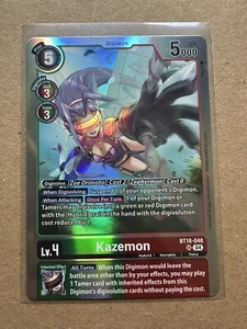 Kazemon - Release Special Booster 2.0 (BT18-2.0) BT18-048 Regular Art SR - Imagen 1 de 1