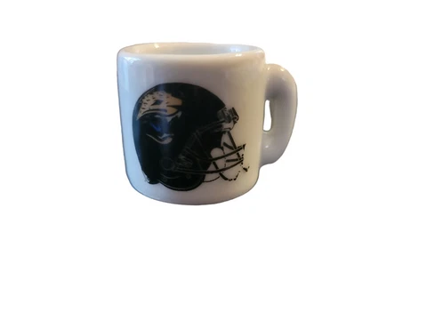 NFL Jacksonville Jaguars Mini Miniature Ceramic Mug Vintage Collectible 1.25” Cover