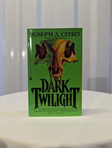Dark Twilight by Joseph Citro - Vintage Warner Horror - Paperbacks from Hell VG - Picture 1 of 5
