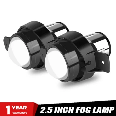 2X 2.5" Bi-Xenon Fog Lights Projector Lens for Nissan X-Trail Pathfinder Micra - Image 1 of 4