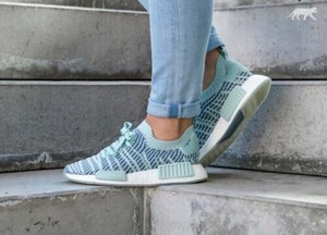 adidas originals womens nmd_r1 stlt primeknit trainers