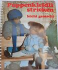 Sasha Dolls Knitting Book Signed by Author Great Photos Patterns Only in German