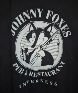 Johnny Foxes Pub Inverness Scotland United Kingdom dive bar T Shirt XL - Picture 1 of 4
