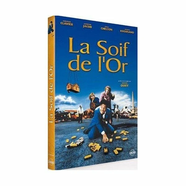 PARAMOUNT DVD La Soif de l'or - Christian Clavier,Tsilla Chelton,Gérard Oury