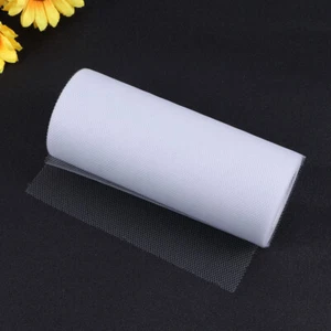 Hochzeit Stoff Poly Mesh Band Tüll Spool Red Tüll Rollen Stoff - Bild 1 von 11